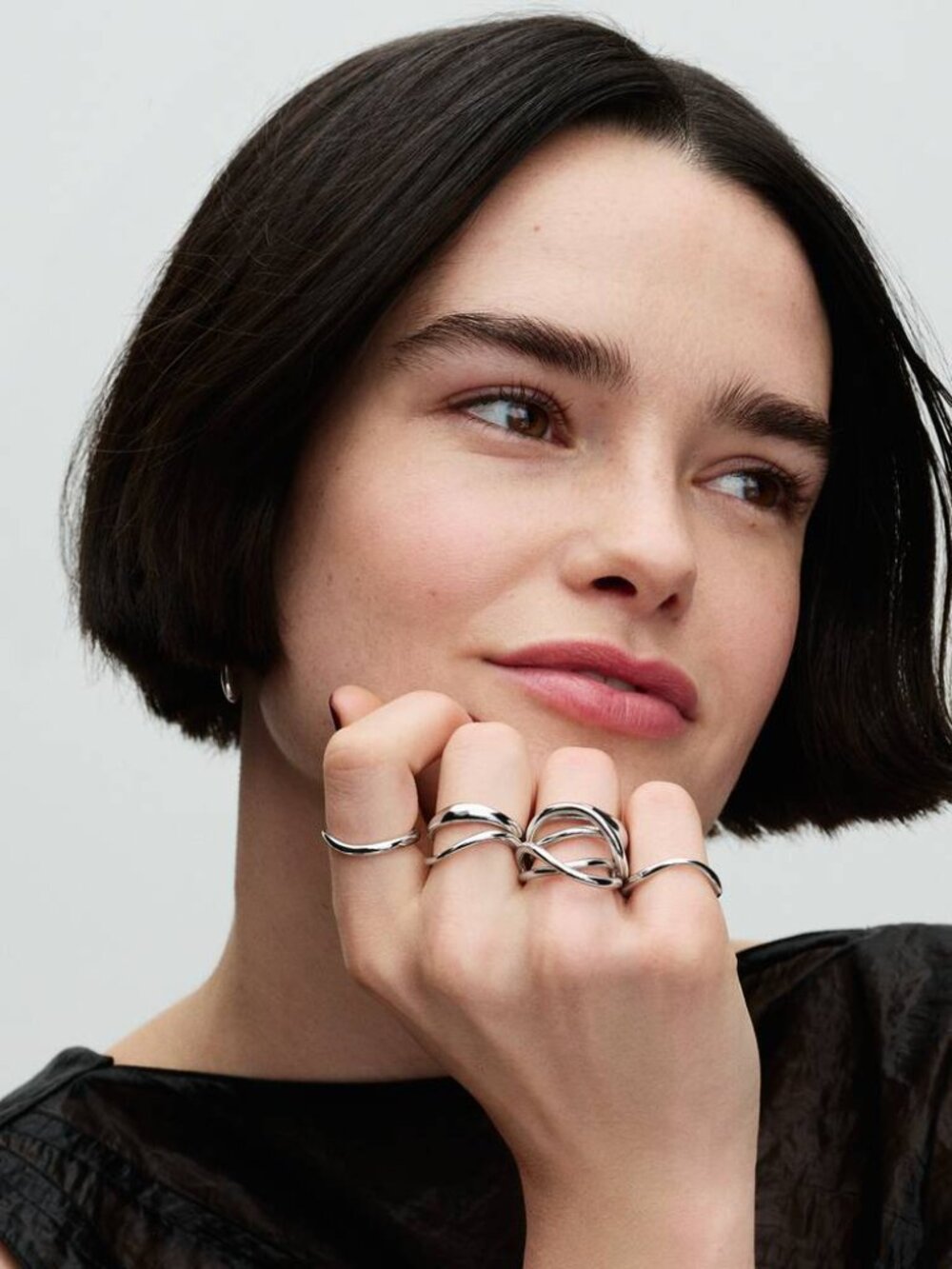 Pandora Organically Shaped Infinity Ring - Picture 5 of 5